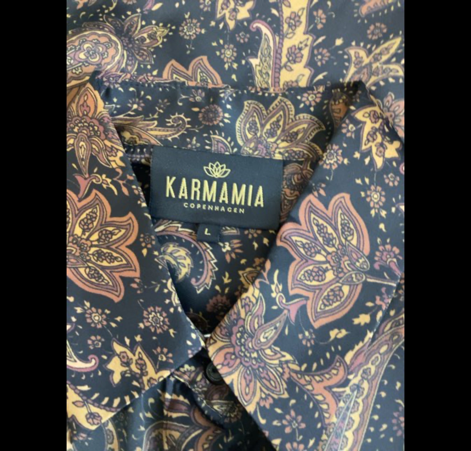 Karmamia Harper Dress Golden Pailsey